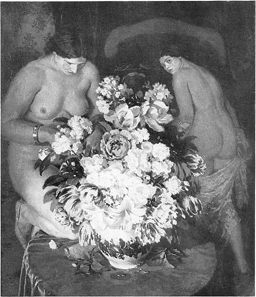 File:Max Švabinský, The Bouquet.jpg