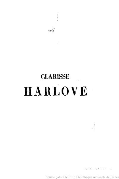 Fichier:Richardson - Clarisse Harlove, I.djvu
