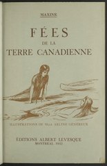 Maxine Fées de la terre canadienne, 1932    