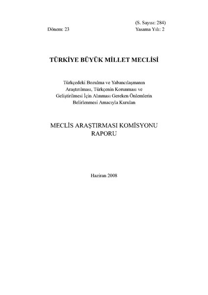 Dosya:Türkçedeki Bozulma ve Yabancılaşmanın Araştırılması .pdf