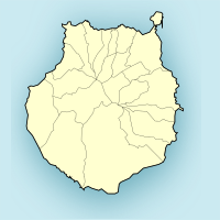 Lagekarte der Insel Gran Canaria