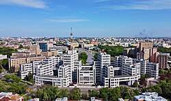 Здание Госпрома — крупнейший памятник харьковского конструктивизма