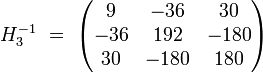 Hilbert-Matrix – Wikipedia