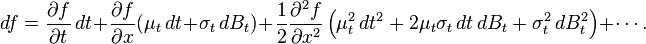 df = \frac {
\partial f}
{
\partial t}
'\' 