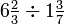 6\tfrac{2}{3}\div1\tfrac{3}{7}