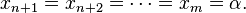 ks_ {
n+1}
= ks_ {
n+2}
= \cdot'oj = ks_m = \alpha.