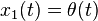 ks_1 (t) = \theta (t)