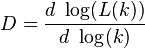 D = \frac {
'd\' 