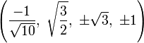 \left (\frac {
- 1}
{
\sqrt {
10}
}
, '\' 