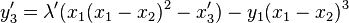 La=\lambda de i_3 =' (ks_1 (x_1-x_2)^ 2-ks_3 ')
- i_1 (x_1-x_2)^ 3