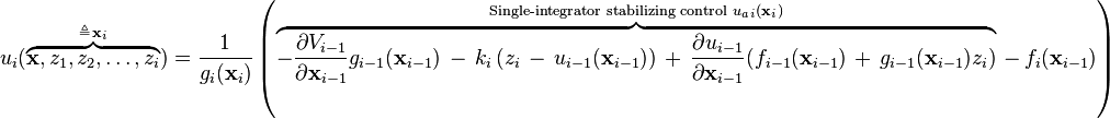 u_i (\overbrace {
\matbf {
x}
, z_1, z_2, \dots, z_i}
^ {
\triangleq '\' 