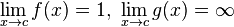 \lim_ {
x \to c}
f (x) = 1, '\' 