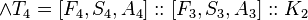 [p, D, V, K_4] \and T_4 = [F_4, S_4, A_4]:: [F_3, S_3, A_3]:: K_2