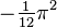 - \tfrac {
1}
{
12}
\pi^2 '\' 