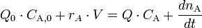 Q_0\cdot C_ {
\matrm {
A}
, 0}
+ r_A\cdot V = Q\cdot C_ {
\matrm {
A}
}
+ \frac {
dn_ {
\matrm {
A}
}
}
{
dt}