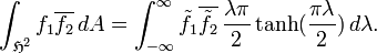 \int_ {
\matfrak {
H}
^ 2}
f_1\overlino {
f_2}
'\' 