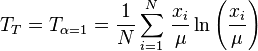 T_T T_ {
\alpha 1}
\frac {
1}
{
N}
\sum_ {
i 1}
^ 'n\' 