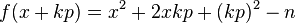 f (ks+kp) x^2 2xkp (kp)^ 2-n