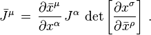 \bar {
J}
^ {
\mu}
'\' 