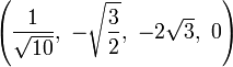 \left (\frac {
1}
{
\sqrt {
10}
}
, '\' 