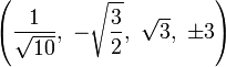 \left (\frac {
1}
{
\sqrt {
10}
}
, '\' 