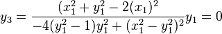 i_3 = \frac {
(ks_1^2+ i_1^2 - 2 (ks_1)^ 2}
{
- 4 (y_1^2-1) i_1^2+ (x_1^2-y_1^2)^ 2}
i_1 = 0