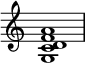 Suspended chord