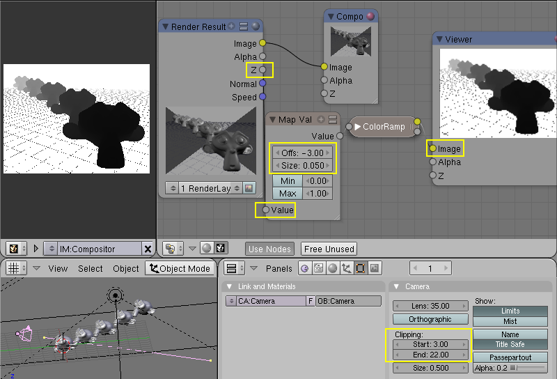 Blender 3D/ Tutorials/ Compositing/ Z-Buffer – Wikibooks, Sammlung freier  Lehr-, Sach- und Fachbücher