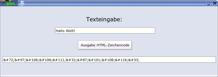 Text zu HTML-Code
