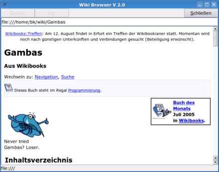 Browsers wiki