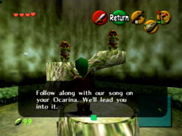 The Legend of Zelda: Ocarina of Time/The Lost Woods — StrategyWiki