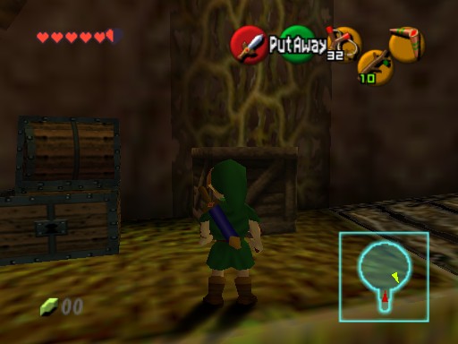 The Legend of Zelda: Ocarina of Time/Inside the Deku Tree — StrategyWiki