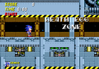 Screenshot of Death Egg Zone