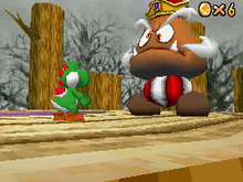 Bowser isn't up to the tusk of wooing elephant Peach in this Super