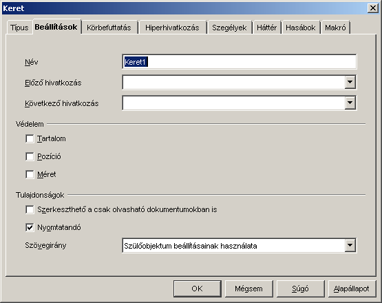 Fájl:OOo2 Writer Keret Beállítások.png