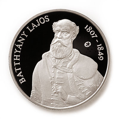 Fájl:Csikai márta, Batthyány Lajos 1807-1849, 2007, H., ezüst, vert, 38 mm.jpg