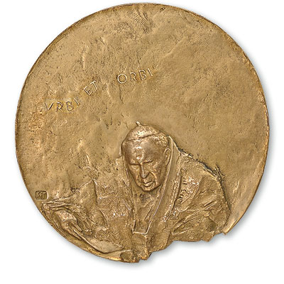 Fájl:Soltra-e.-tamás, Urbi et Orbi III., 2005, bronz, 127 mm.jpg