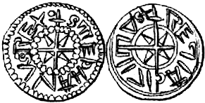 Fájl:Szent István denára (1000-1038).png