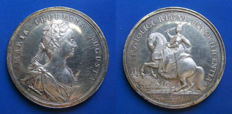 Emlékérem Mária Terézia pozsonyi koronázására (Ag) 1741.jpg