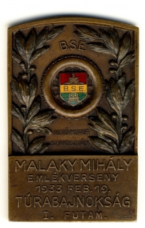 Fájl:BSE - Autó-Motor Szakosztály Malaky Mihály Emlékverseny 1933 (Sződy Szilárd) eo.v.zom.br. plakett 97.5X61.5mm.jpg