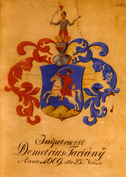 Fájl:Tarjányi Demeter cimer, 1609.jpg