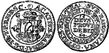 Barcsai Ákos aranyforintja (1659-1660).png