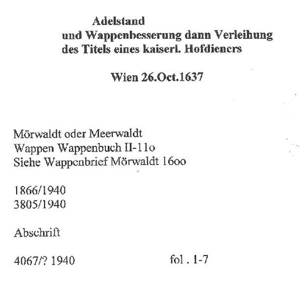 Fájl:Mörwald címerkérvény, 1637, átirat.pdf