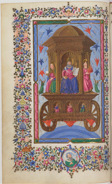 Fájl:Az istenség diadala, Petrarca és Dante műveit tartalmazó Corvina, Firenze, 1476. 51v.png