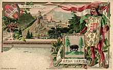 Árva vármegye címere, 1901 k., Athenaeum Rt.jpg