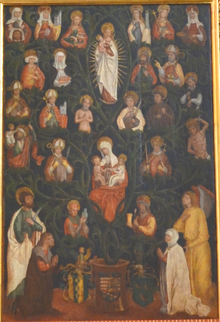 Mettercia oltár képe, 1516 kassai Szt. Erzsébet dóm.png