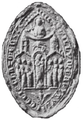 A csázmai Szentlélek káptalan pecsétje, 14. század