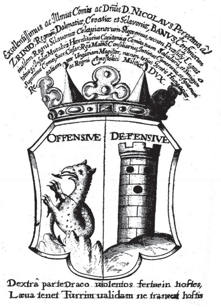 Fájl:Allegorikus Zrínyi címer, Móró 1664.png