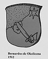 Okolicsányi Bernát sérült címere