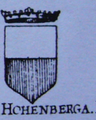 Hohenberg címere Jacob Franquart metszetéről